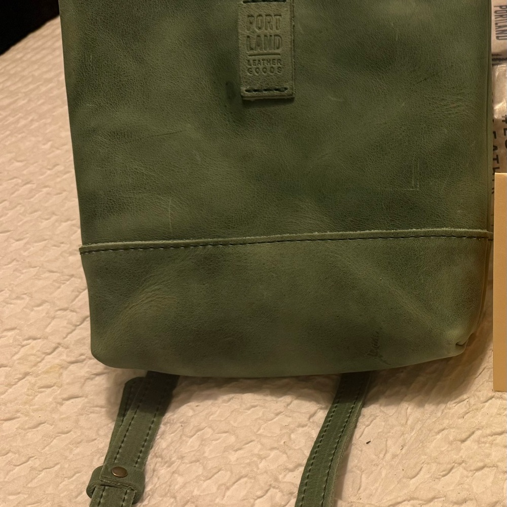 NOT FOR SALE Portland Leather Goods Cucumber Festival Bag